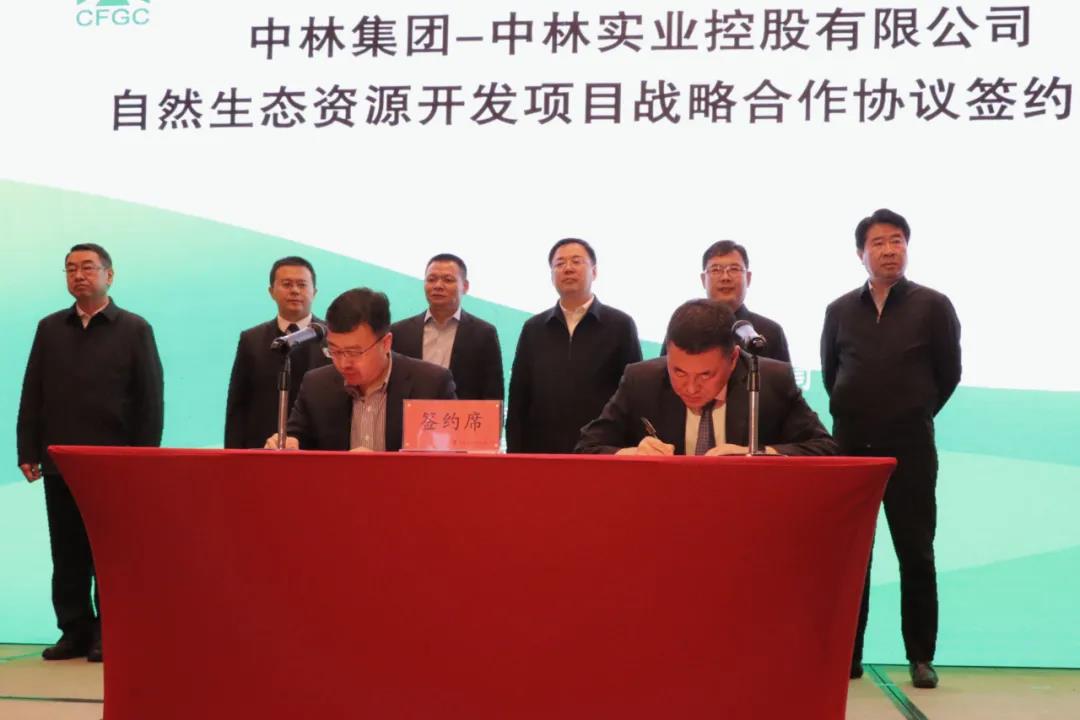 中林實業(yè)與哈爾濱市林草局、通河縣政府、建行黑龍江分行戰(zhàn)略合作協(xié)議簽約儀式在哈爾濱圓滿舉行(圖7)