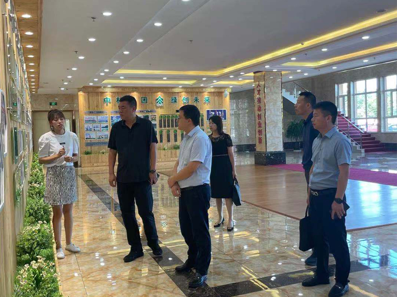 陳永廣會見通河縣政府縣長高俊杰一行(圖1)